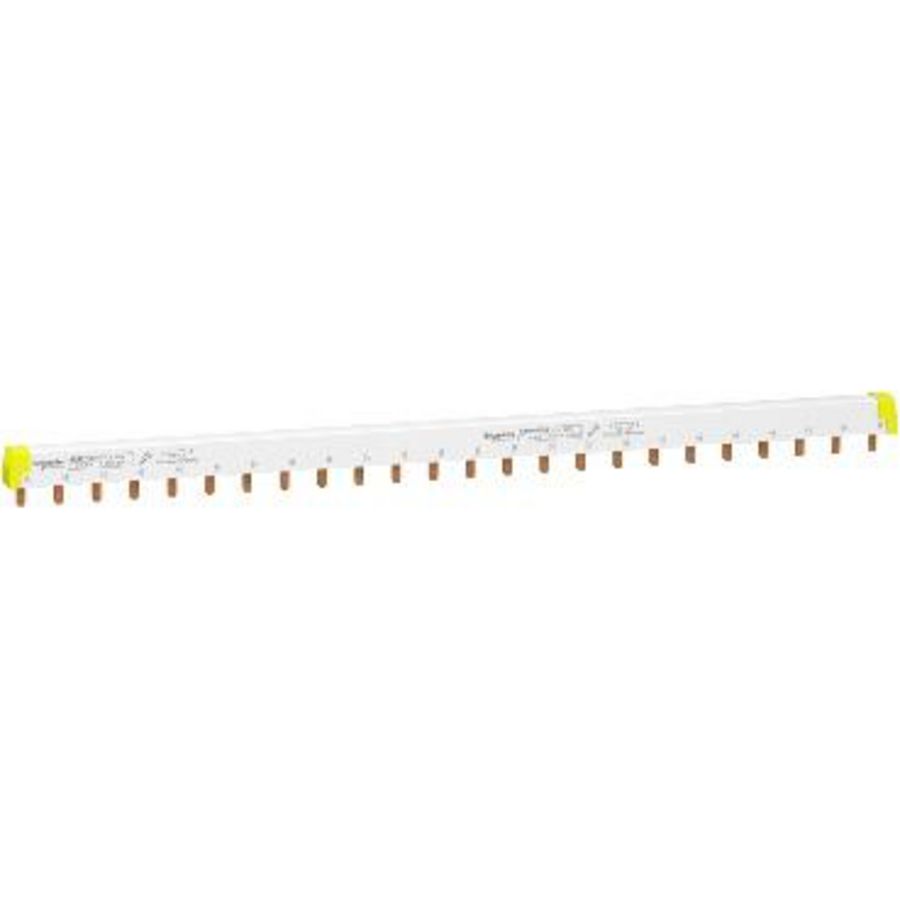 Kamrail 3P 18mm Pitch 24 mod Boven/Onder 100A Acti9