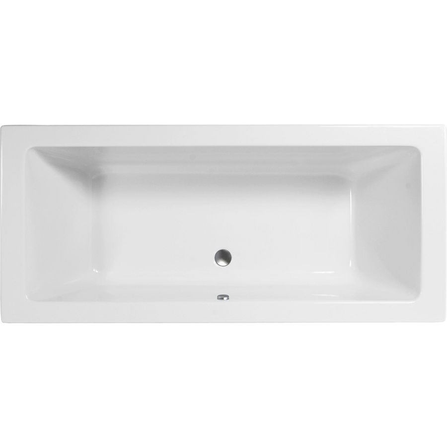 Ligbad duo Grandola 180x80cm wit excl. poten