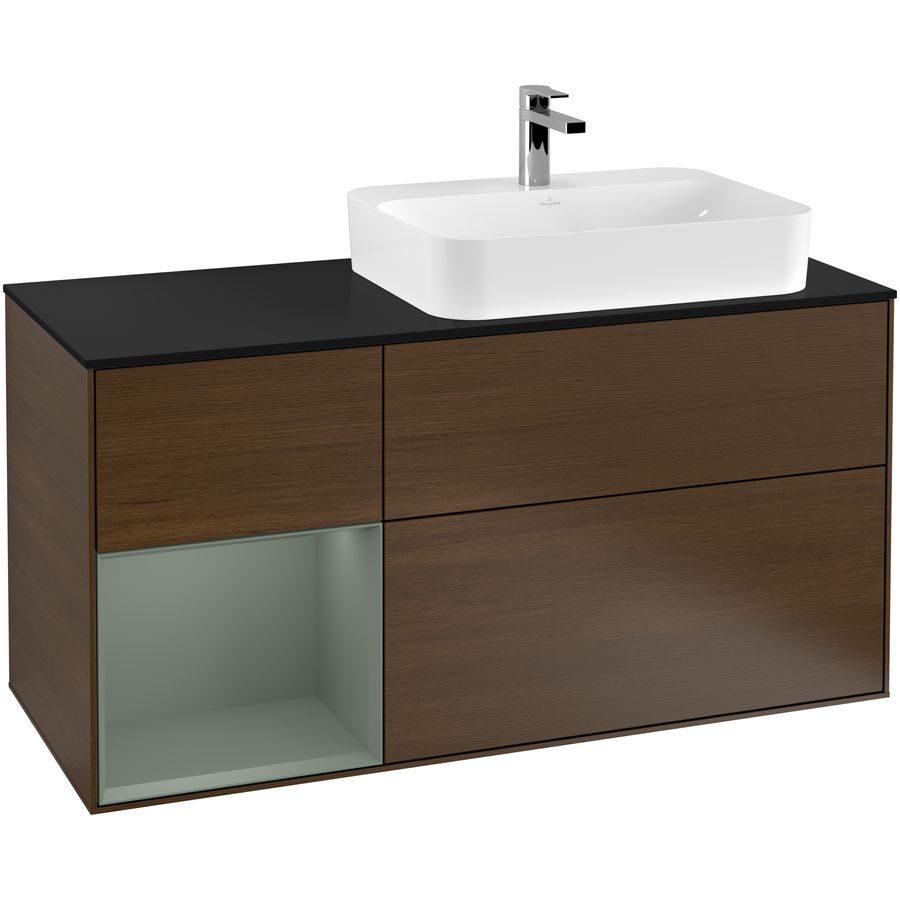 Wastafelonderkast Finion 1200x603x501mm W.Veneer F392GMGN