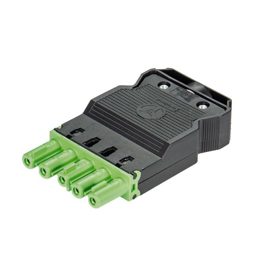 Kabelsteker GST18I5 female groen schroef VVE=50