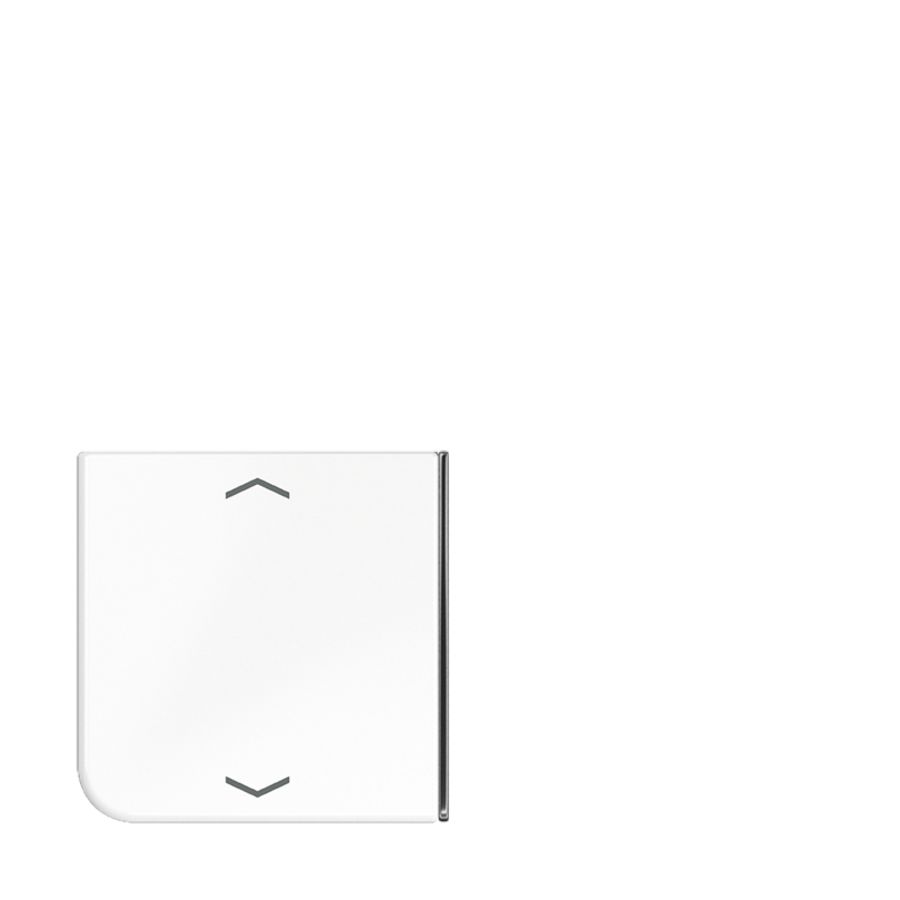 Tastafdekking 4-voudig pijl CD alpinwit KNX