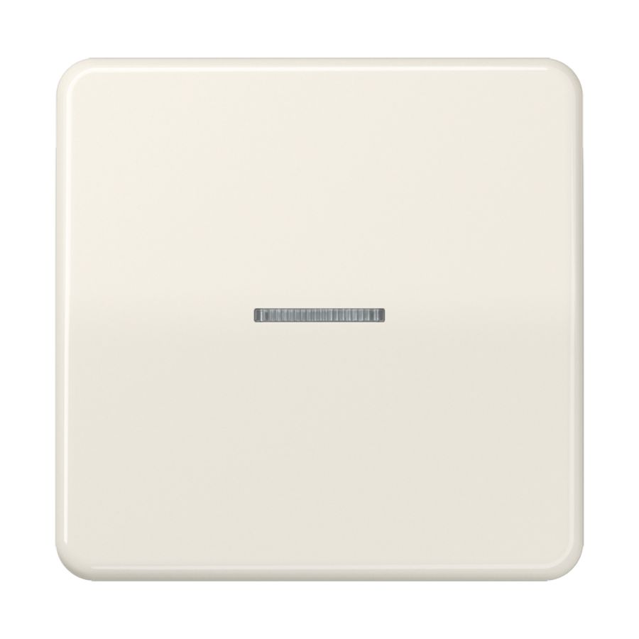 Stuurafdekking CD 1voudig wit HOME