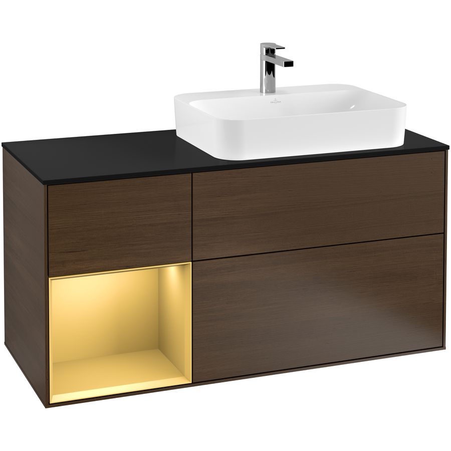 Wastafelonderkast Finion 1200x603x501mm W.Veneer F392HFGN