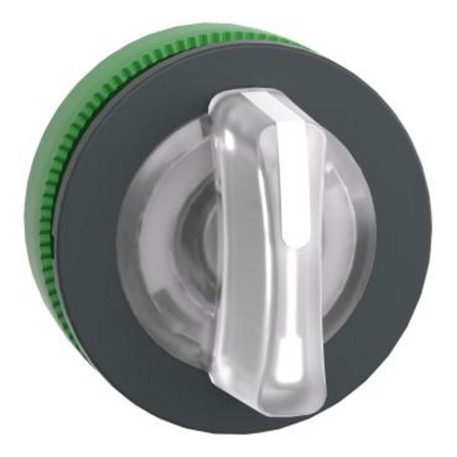 Kop voor keuzeschakelaar 3 pos Wit Blijft in stand Verli XB5