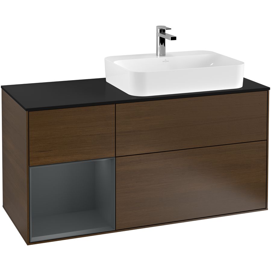 Wastafelonderkast Finion 1200x603x501mm W.Veneer F392HGGN