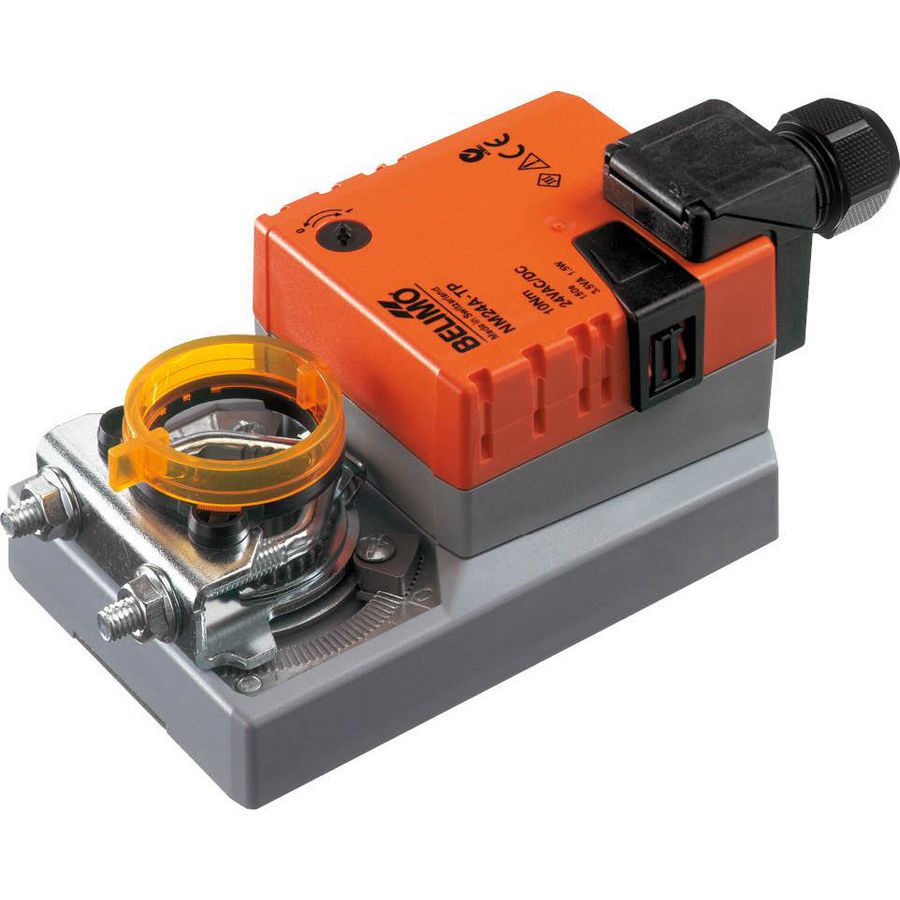 Luchtklepmotor 24V o/d 10Nm klemaansluiting IP54