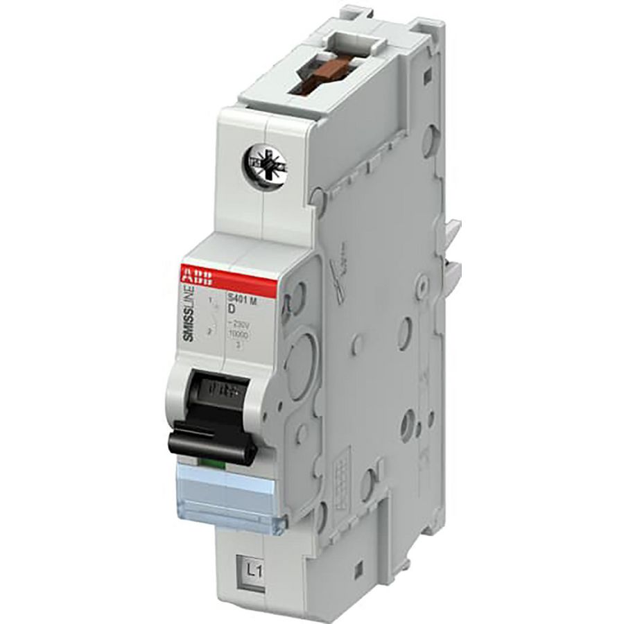 Installatieautomaat 1-polig D-karakteristiek 10A 10kA