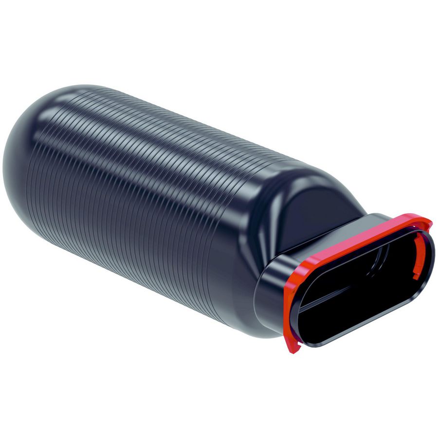 Plenum ComfoCase CLRF enkel recht Ø125/1xFlat 51 RLC, L=300mm