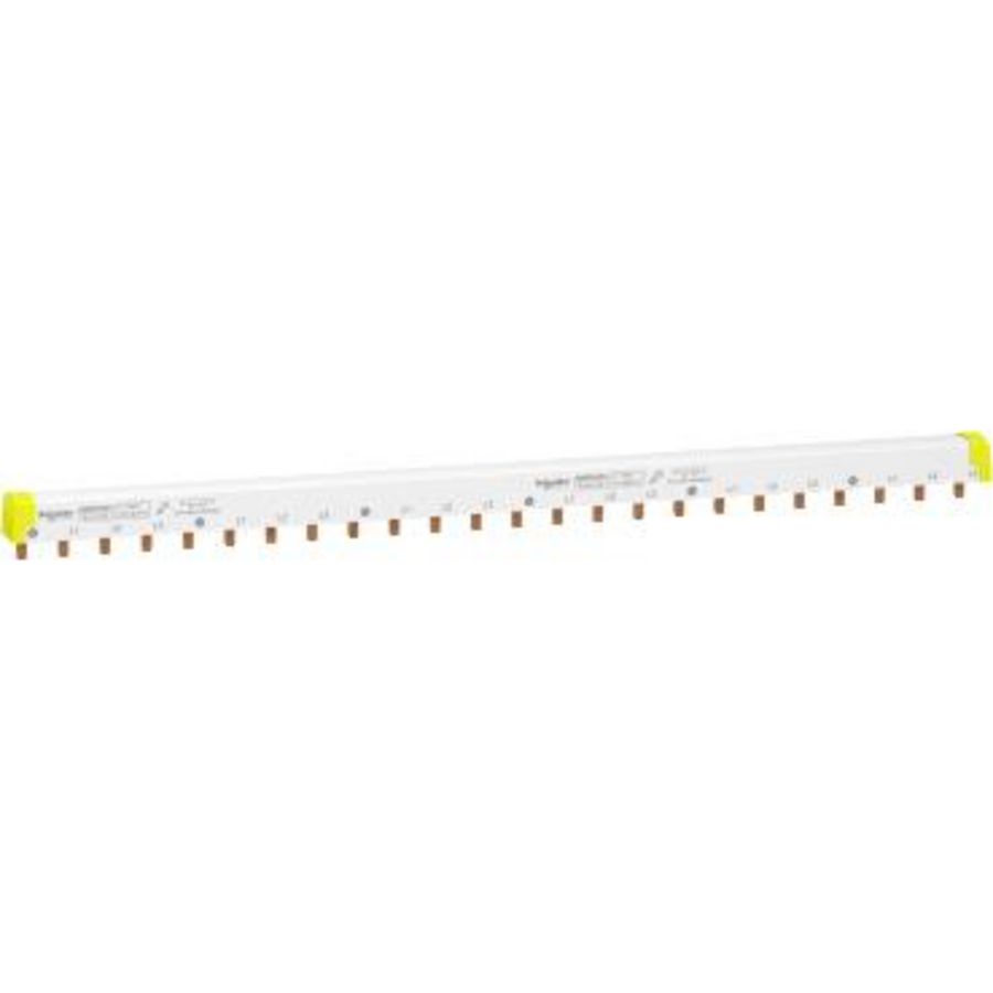 Kamrail 4P 18mm Pitch 24 mod Boven/Onder 100A Acti9