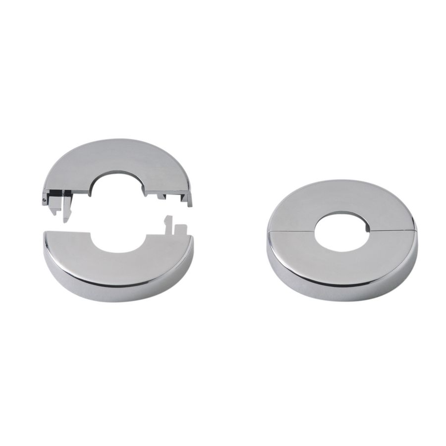Rozet chroom 15mm
