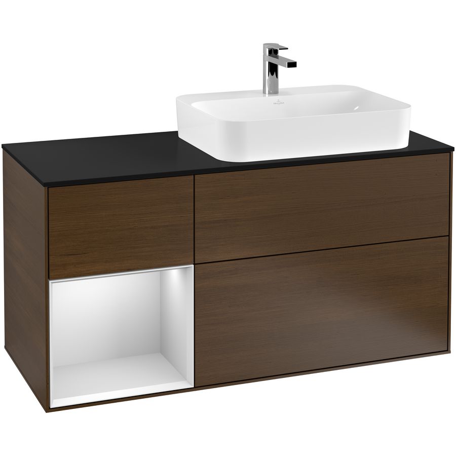 Wastafelonderkast Finion 1200x603x501mm W.Veneer F392MTGN