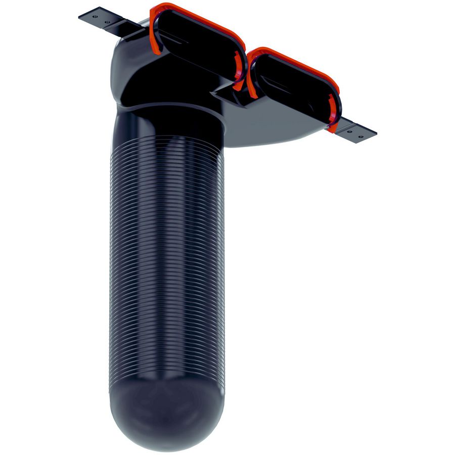 Plenum ComfoCase CLRF dubbel 90° Ø125/2xFlat 51 RLC, L=300mm