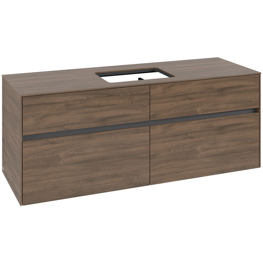 Wastafelonderkast Collaro 1400x548x500mm Ariz.Oak C11600VH