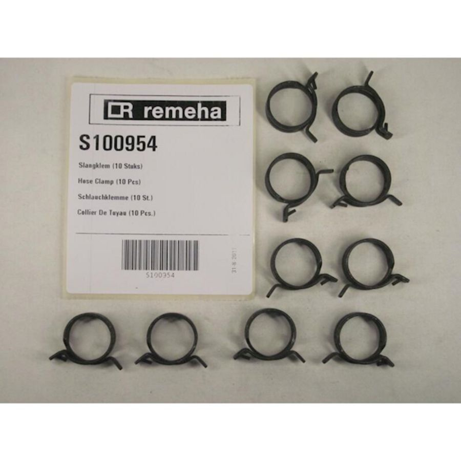 Set a 10st. Slangklem Calenta S100954