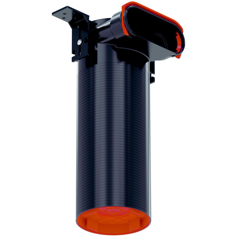 Plenum ComfoCase CLRF 90° enkel Ø125/1xFlat 51 RLC, L=300mm