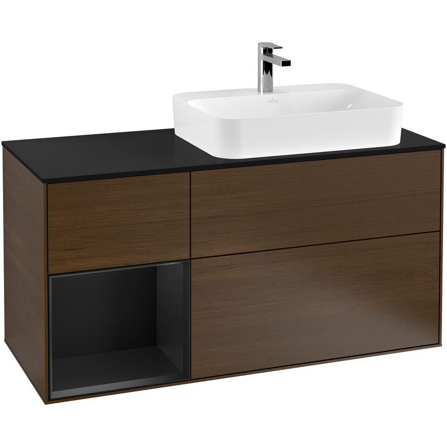 Wastafelonderkast Finion 1200x603x501mm W.Veneer F392PDGN