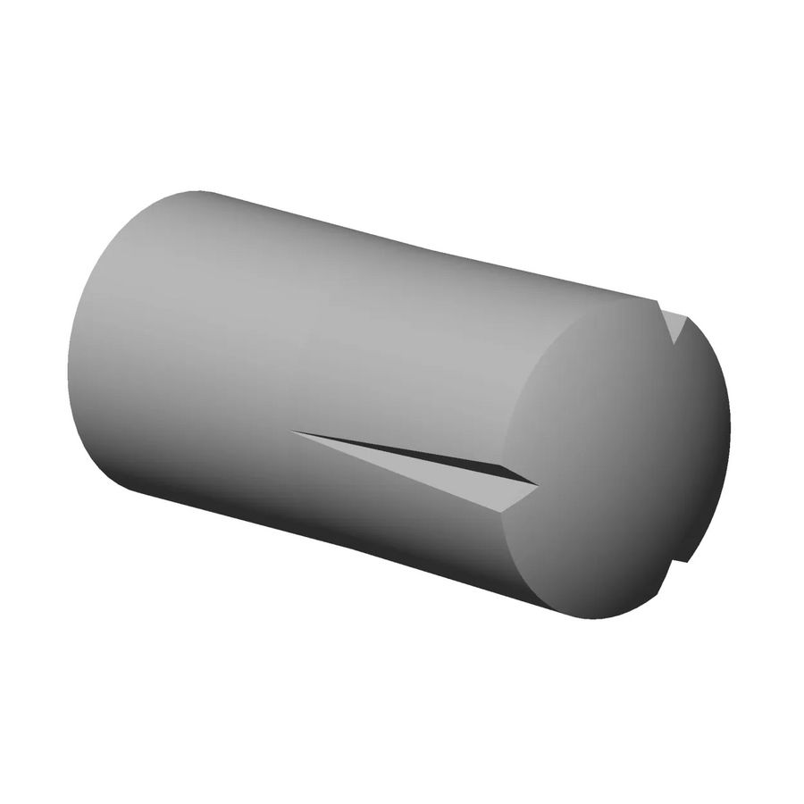 Gegroefde pin 5x10mm 09311102790