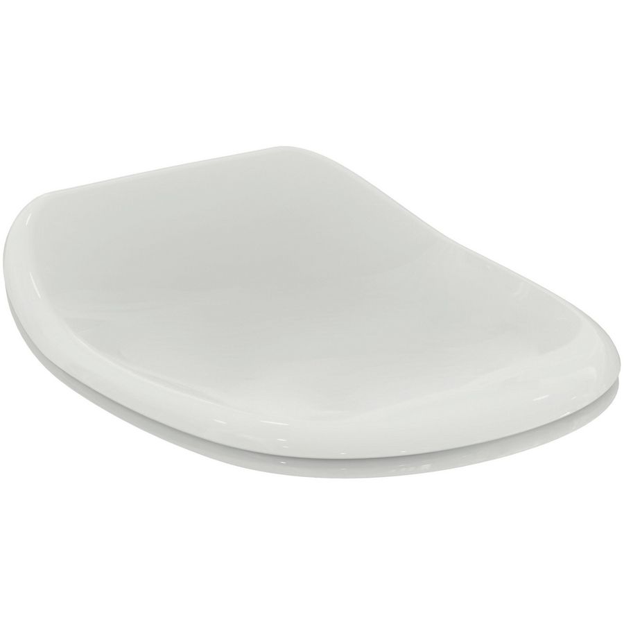Kimera closetzitting met deksel wit