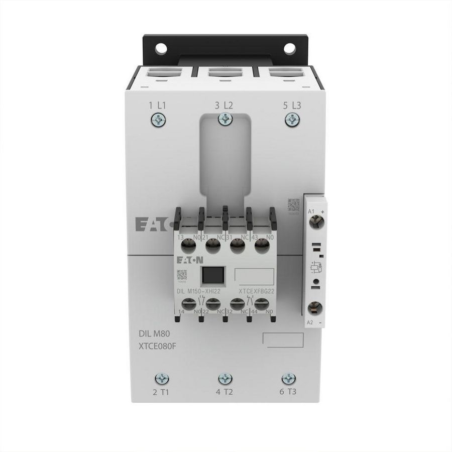 Magneetschakelaar DILM80-22(RDC24) (24-27VDC) 37kW 0m 0v