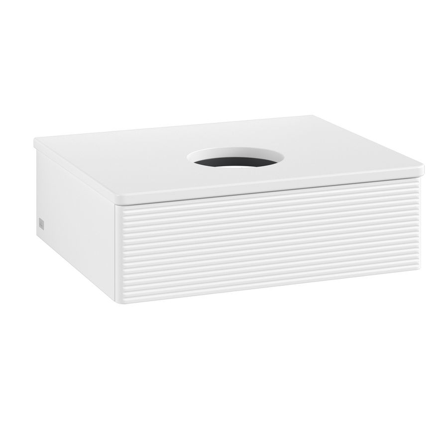 Wastafelonderkast Antao 600x190x500mm White Matt Lacquer K07110MT