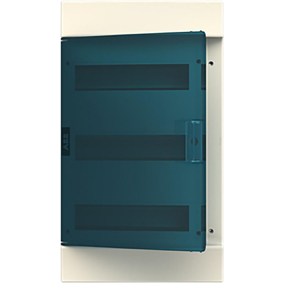 Groepenkast leeg MistraL41 wandopbouw met trans deur 36M 3R