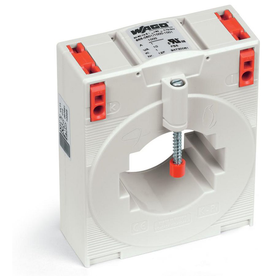 Plug-in stroomomvormer Primaire toegekende stroom 1000A Sec