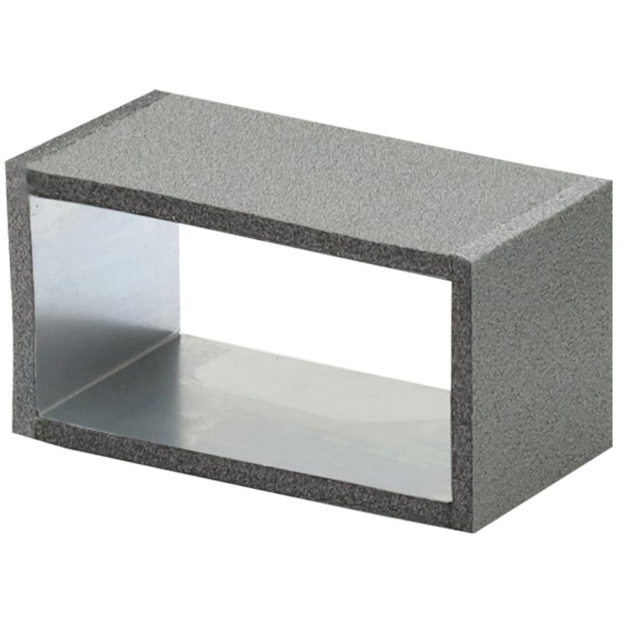 Koppelstuk 220x80mm L=100mm Thermoduct