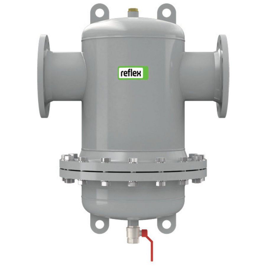 Vuilafscheider Exdirt demont. DN200 flensaansl.