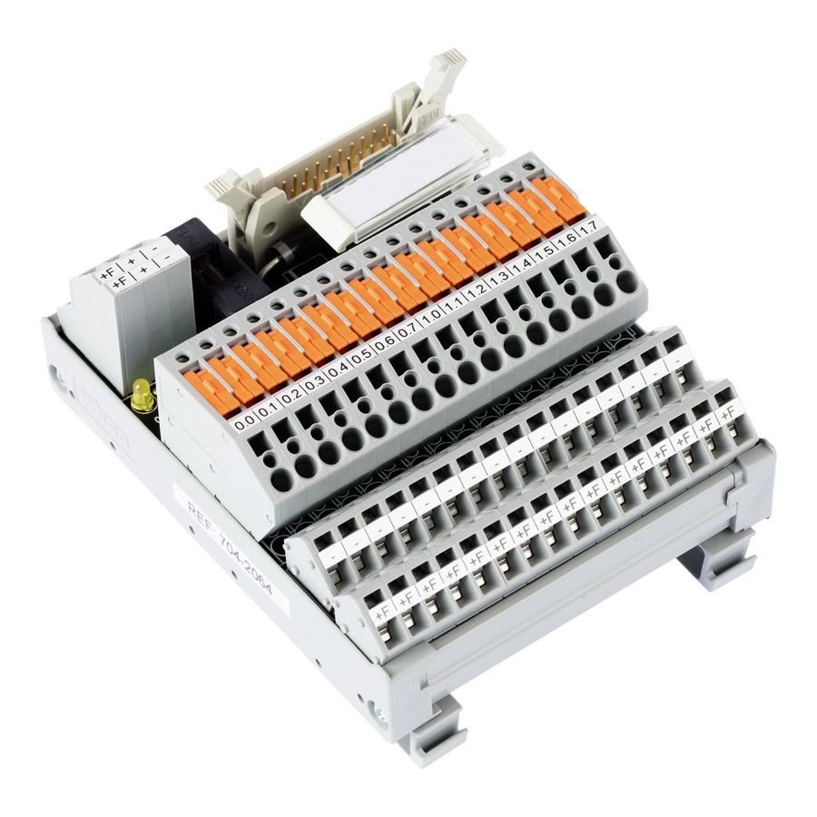 Interfacemodule voor systeembekabeling Connector conform DIN