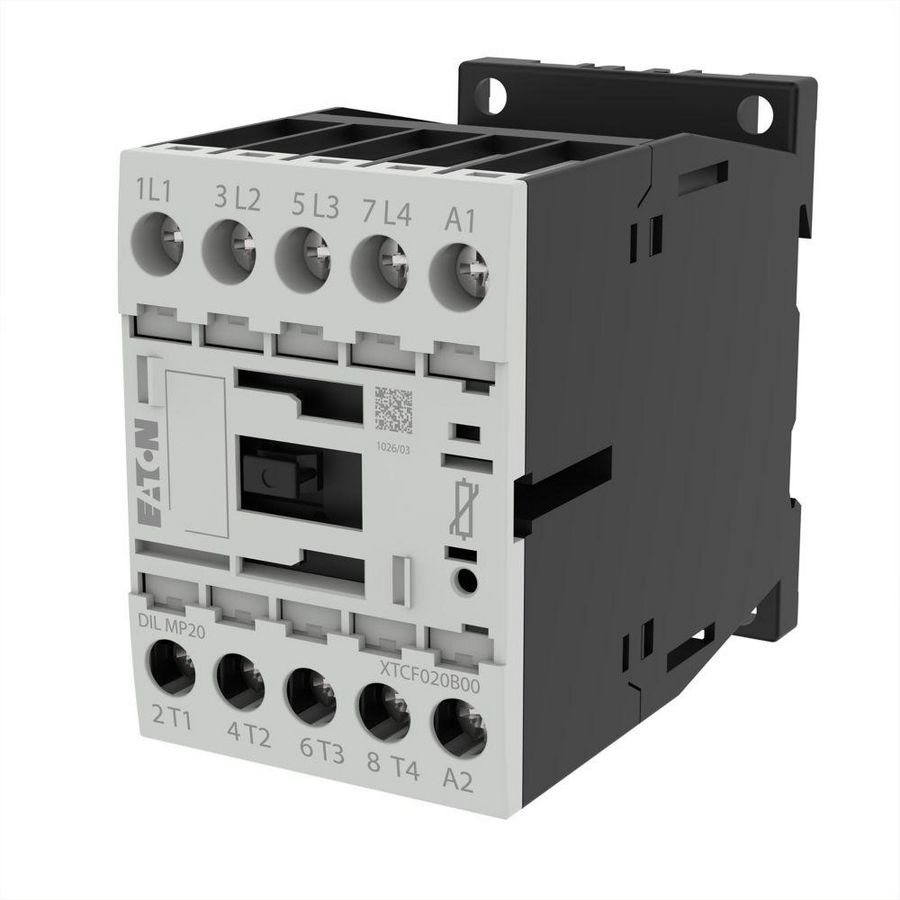 Magneetschakelaar DILMP20(12VDC) 22A AC1 4-polig
