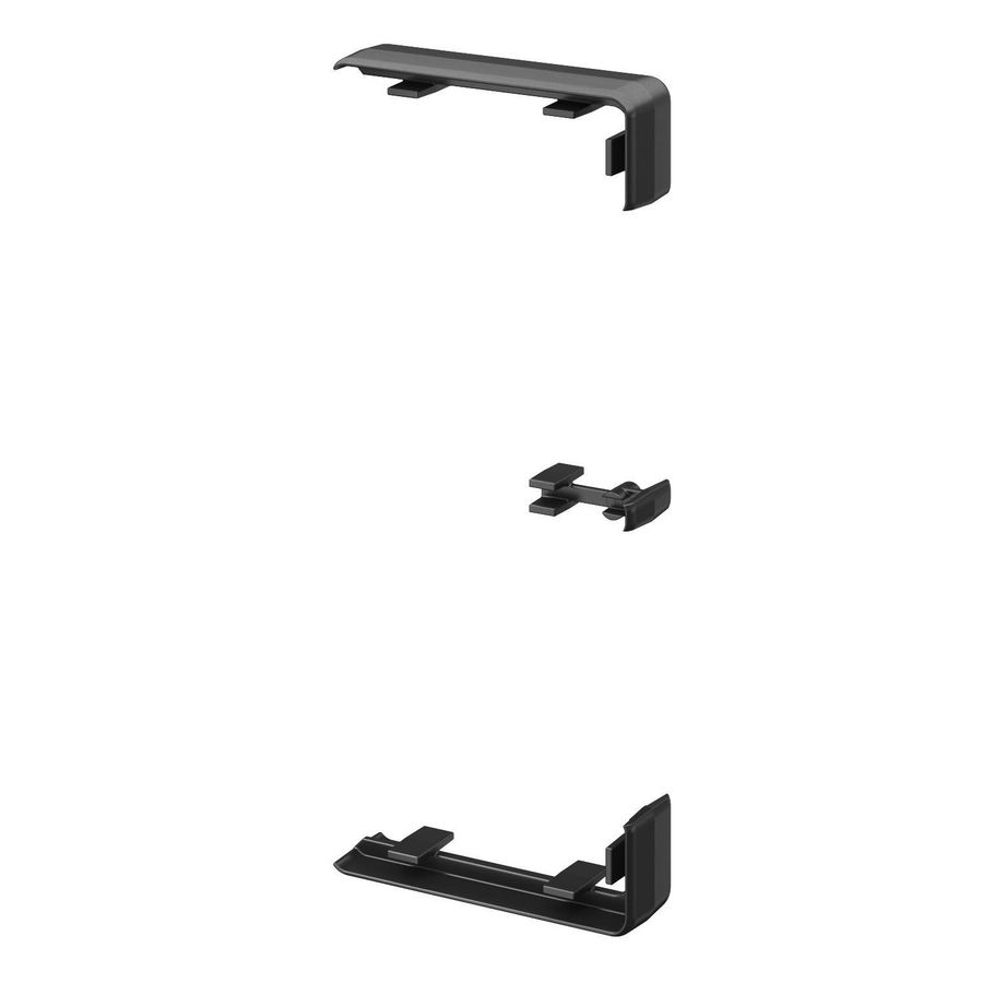 Koppelplaat wandgoot 45-2 100 165 168x55x15 polycarb. VVE=6