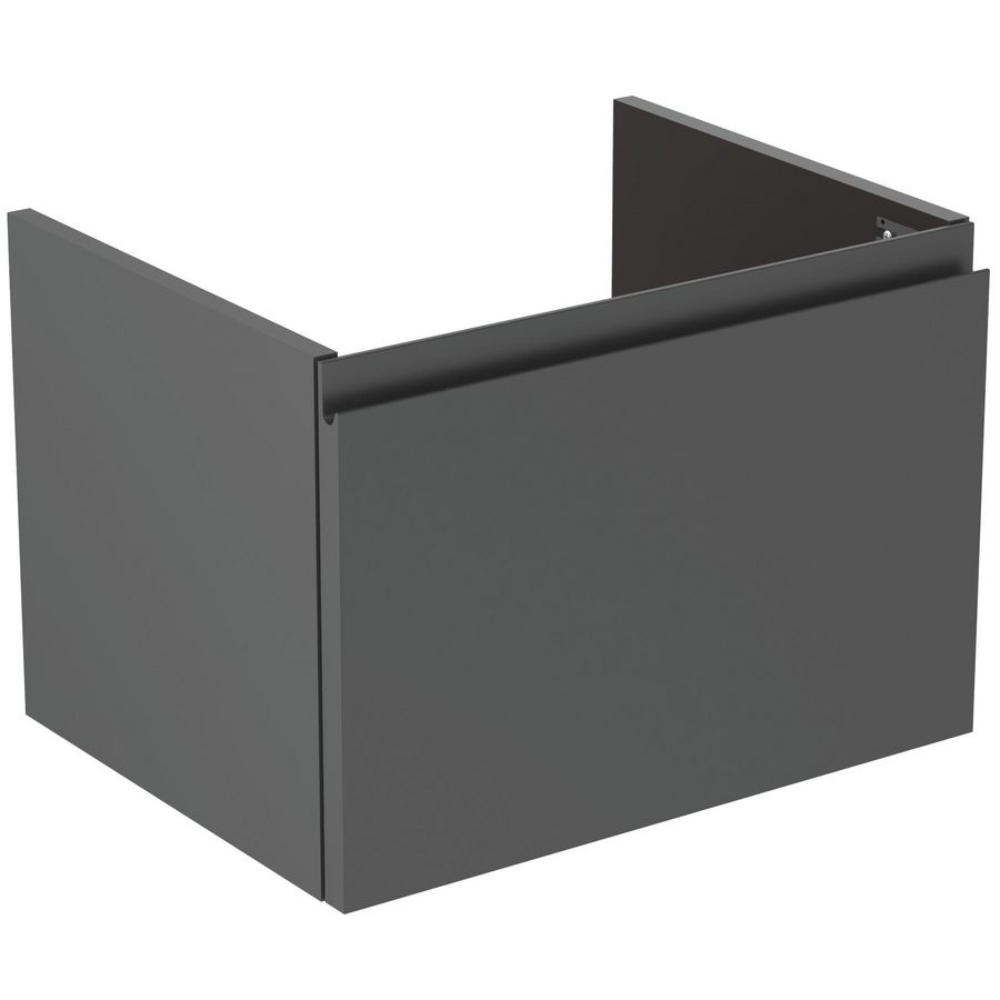 Wastafelmeubel 530x409x370mm matt anthracite 1 lade Finesse