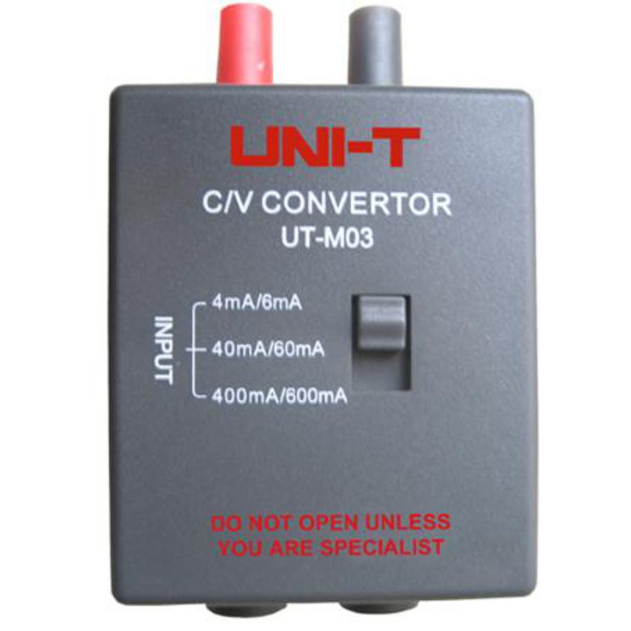 Stroom/Spanning omzetter 4mA/40mA/400mA