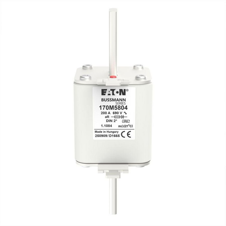 Zekering h. snelheid 200A AC 690V 200kA compact 2 55x VVE=3
