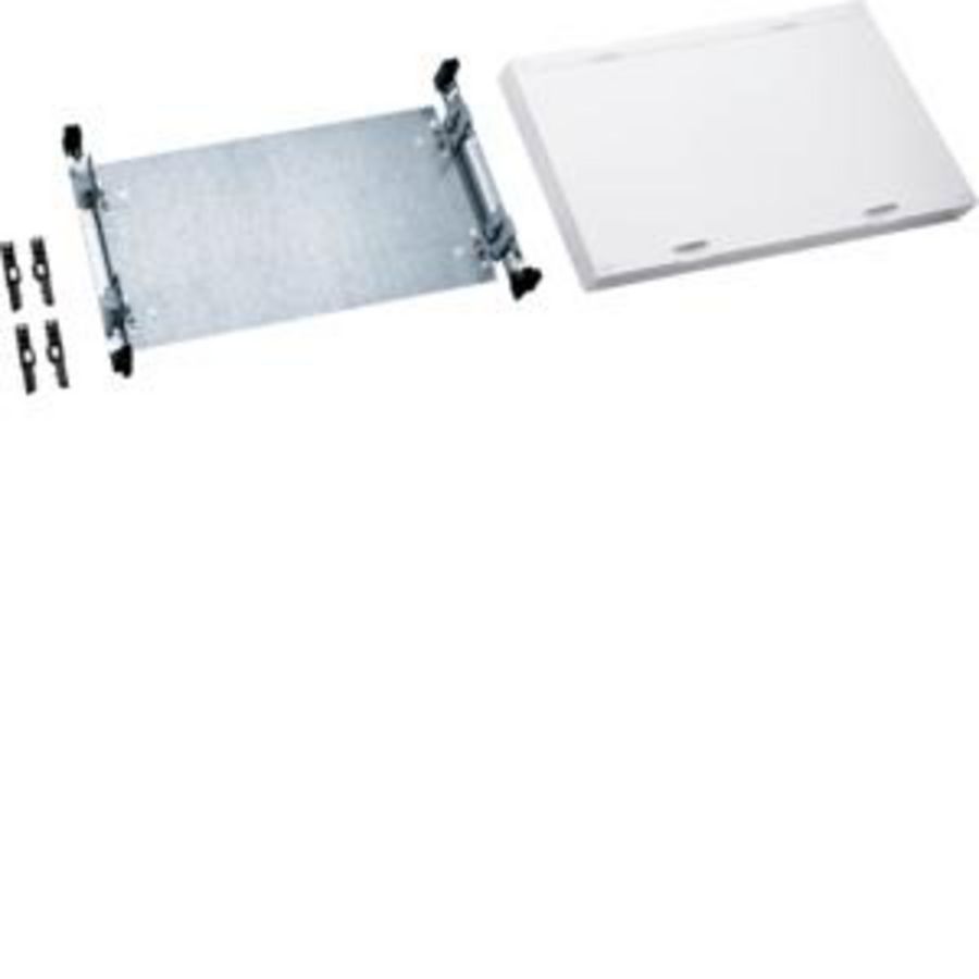 Bouwsteen met montageplaat leeg 300x500 mm
