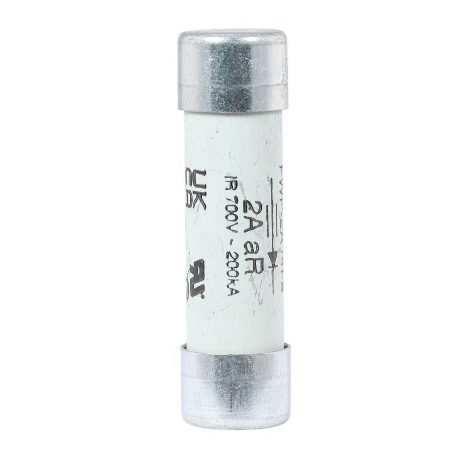 Zekering hoge snelheid 2A AC 700V 200kA 14x51mm aR UL VVE=10