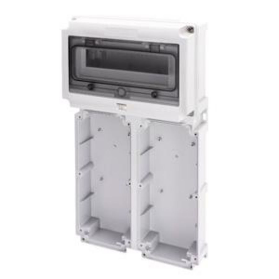 MODULAIRE VOET MET PANEEL MET VENSTER EN EN50022 RAIL-2 CO