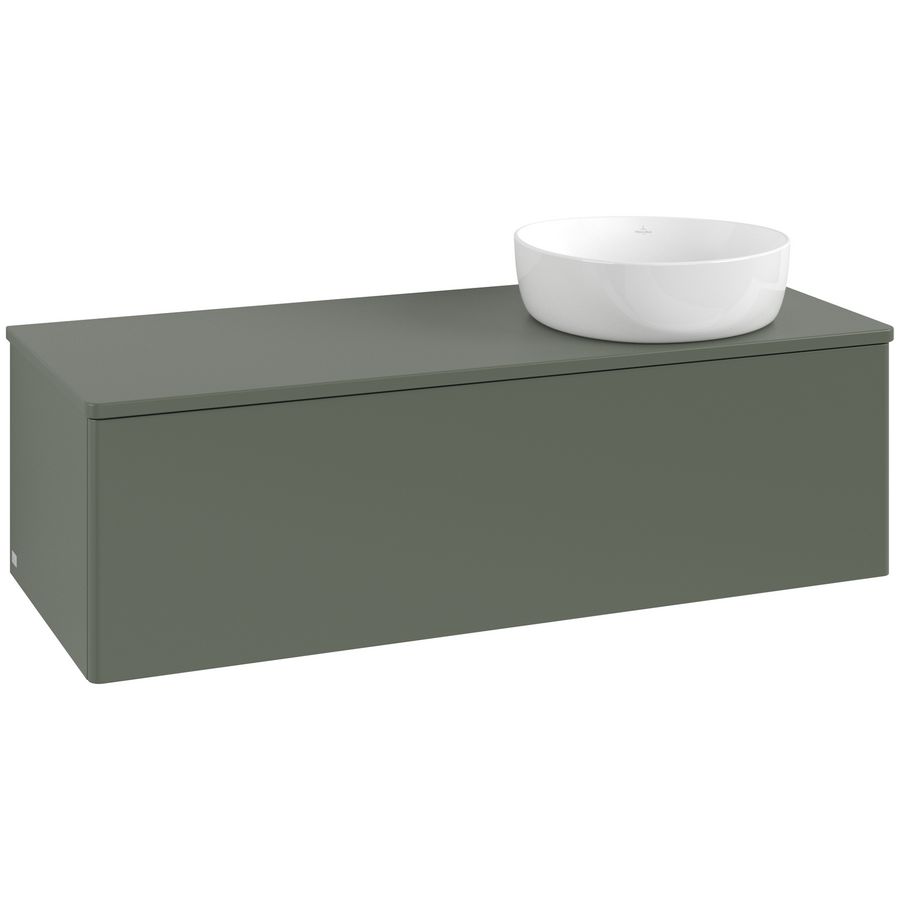 Wastafelonderkast Antao 1200x360x500mm L.Green Matt Lacquer L34010HL
