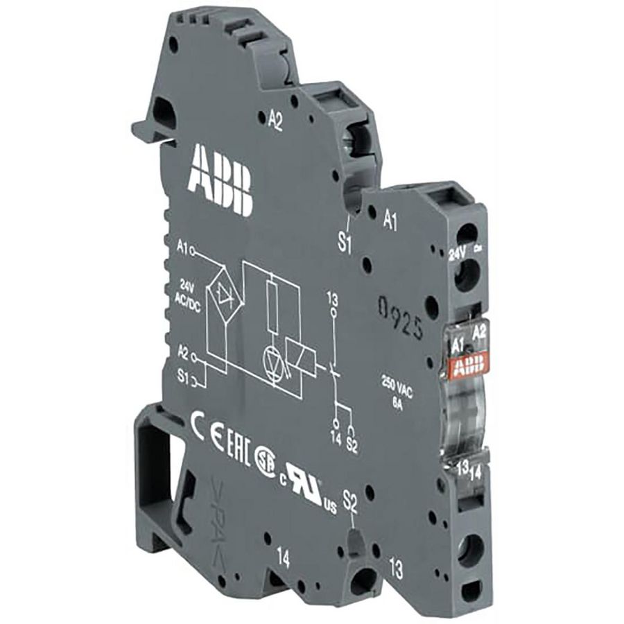Hulpcontact R600 230V acdc 1spdt VVE=10
