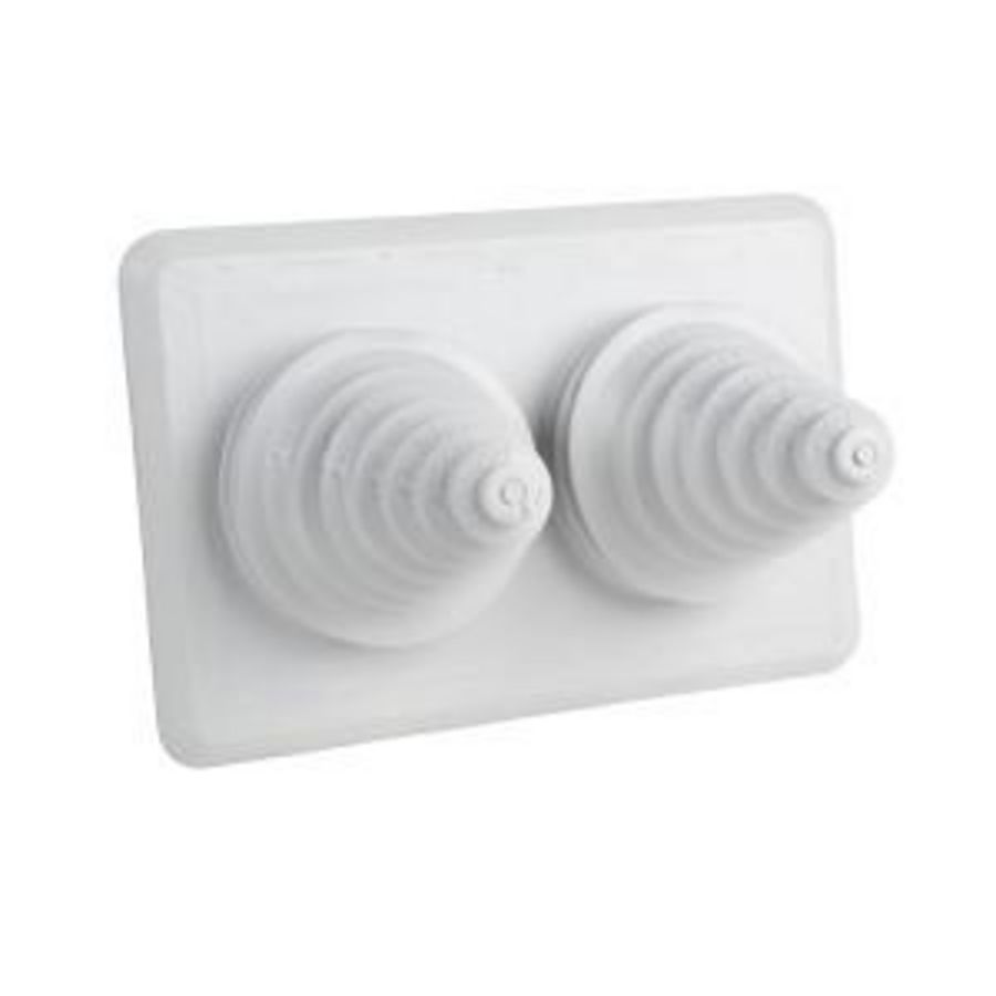 Dispo invoerplaat 2x tule 14 t/m 68mm