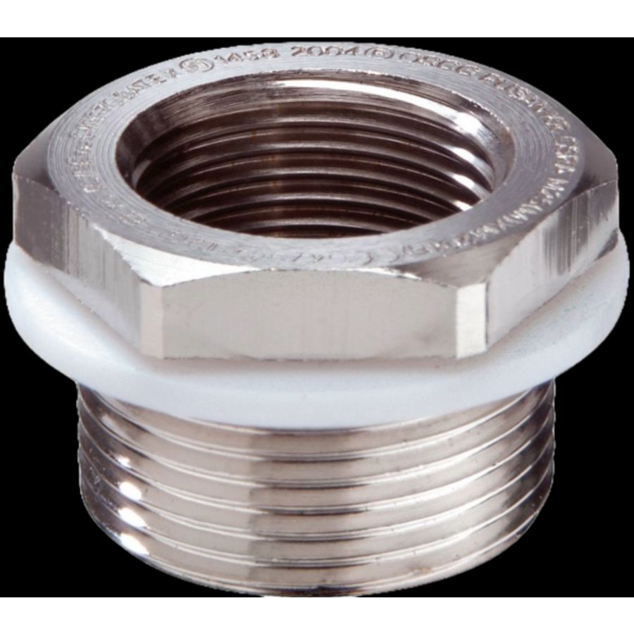 EEx d reduceerring ATEX messing vernikkeld M20x1,5-M16x1,5 (OSRA20-16)