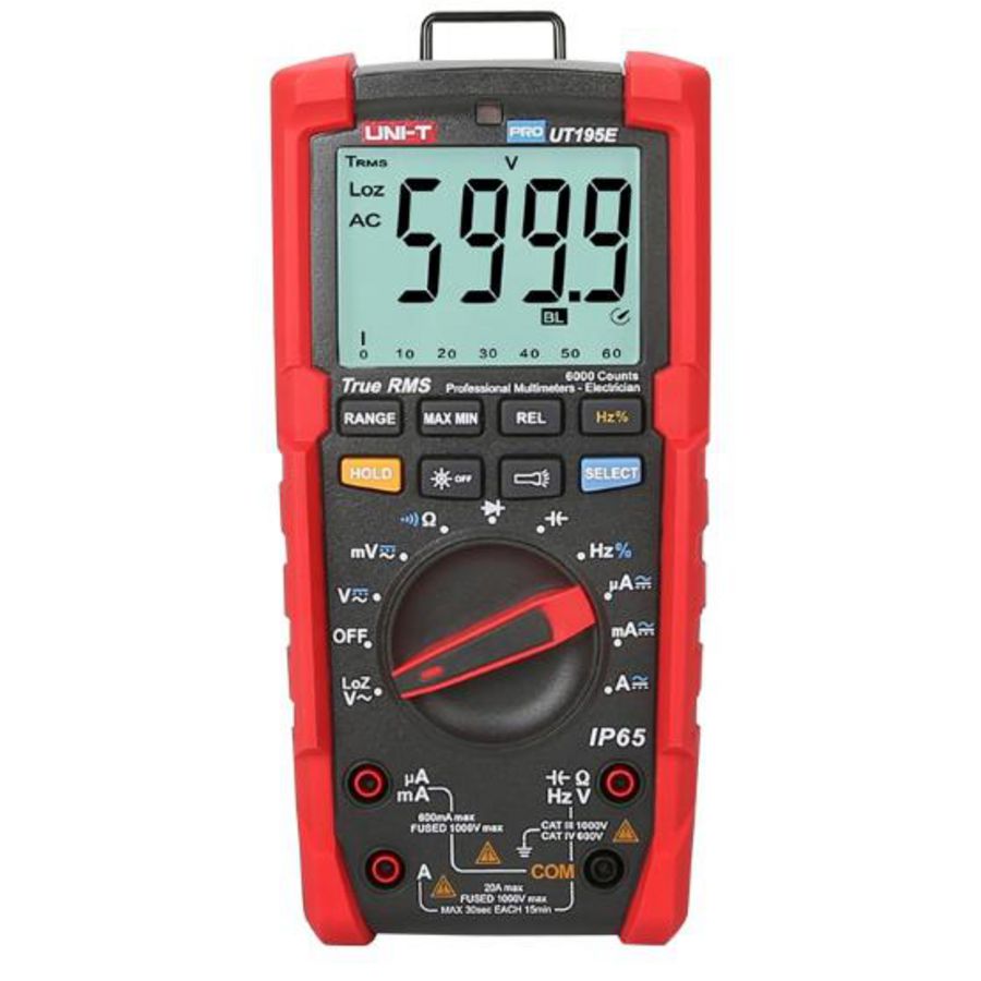 Robuste IP65 True RMS multimeter