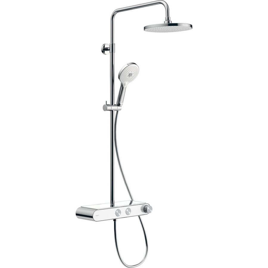 Shower Systems Douchesysteem Chr Wit Hglans 400x524x940mm TH4380008005