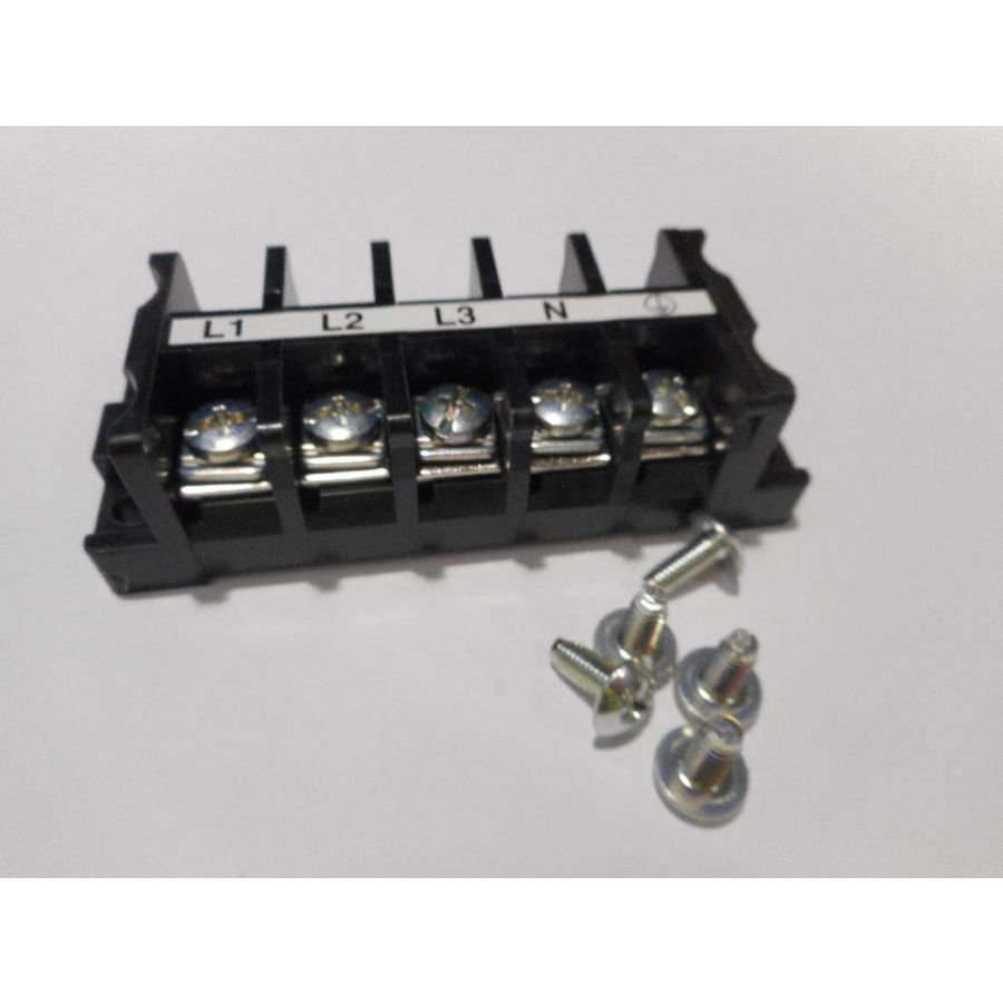 Aansluitklemmenstrook TR L1 L2 L3 N.E /TB1 AWHP buitenunit