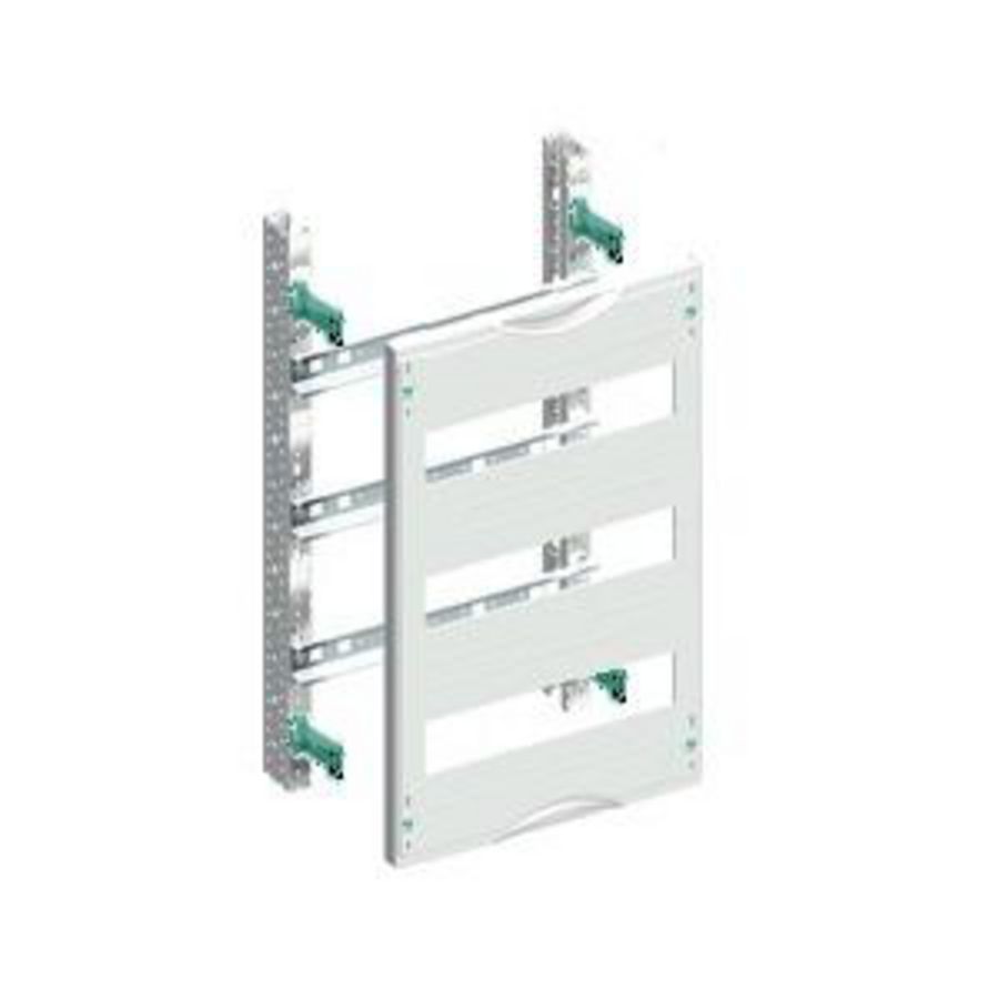 Verdelerveld DIN-rail 1 breed 3 hoog