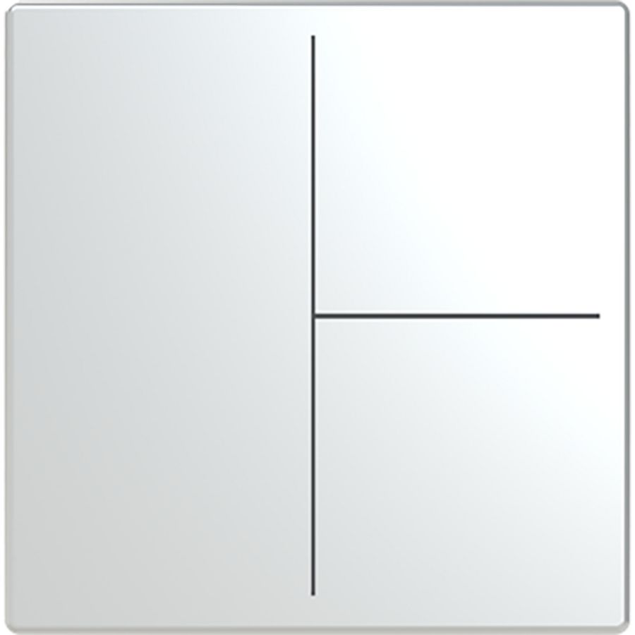 Centraalplaat afdekking Keypad 3v F/S platform 63 RVS (LFW/A.3.63.11-866)