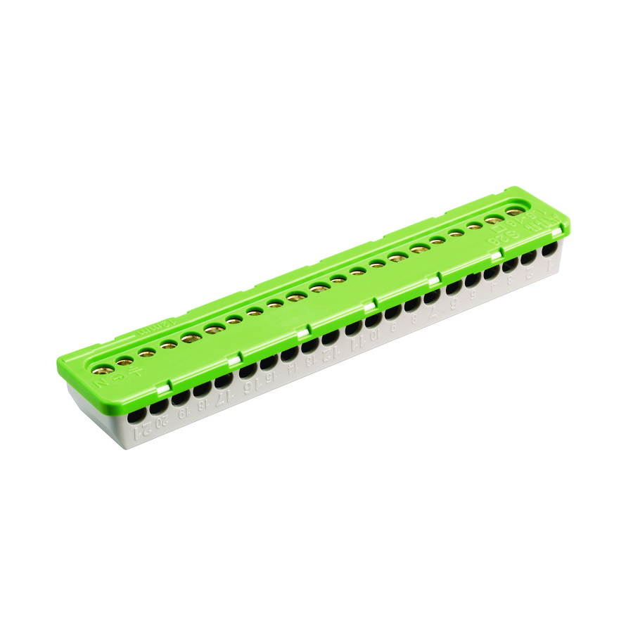 Klemmenblok PE 9x6mm²+12x16mm²
