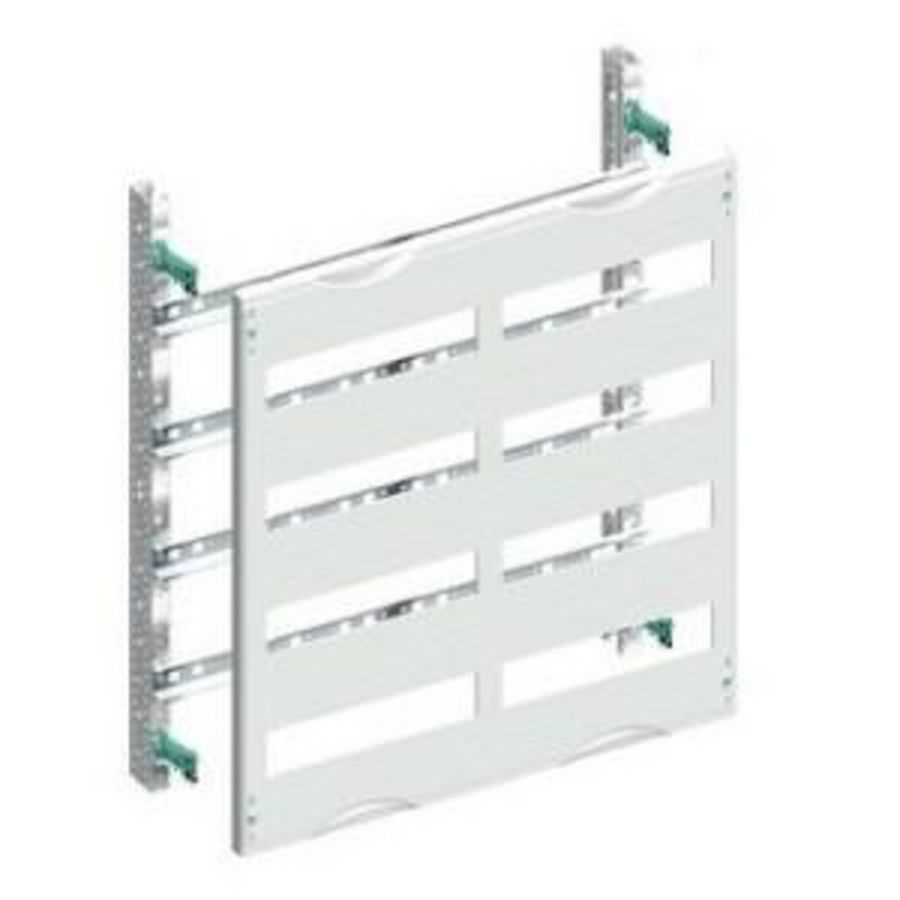 Verdelerveld DIN-rail 2 breed 4 hoog