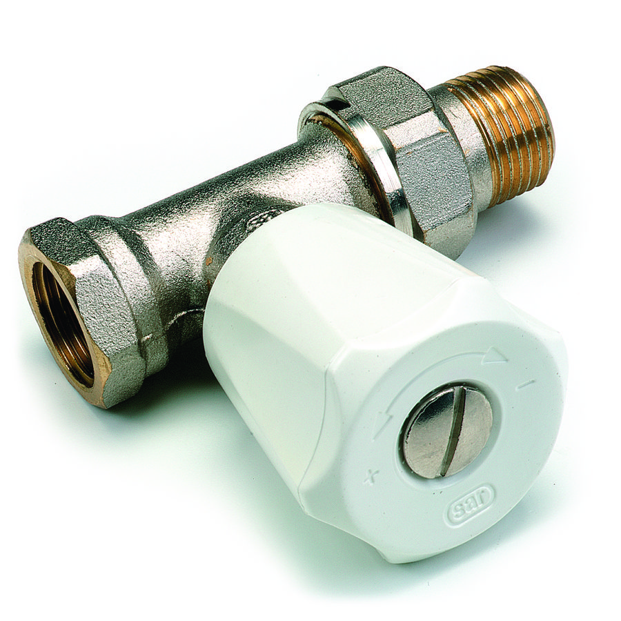 Radiatorafsluiter 1/2 handbediend Eurosar recht VVE=10