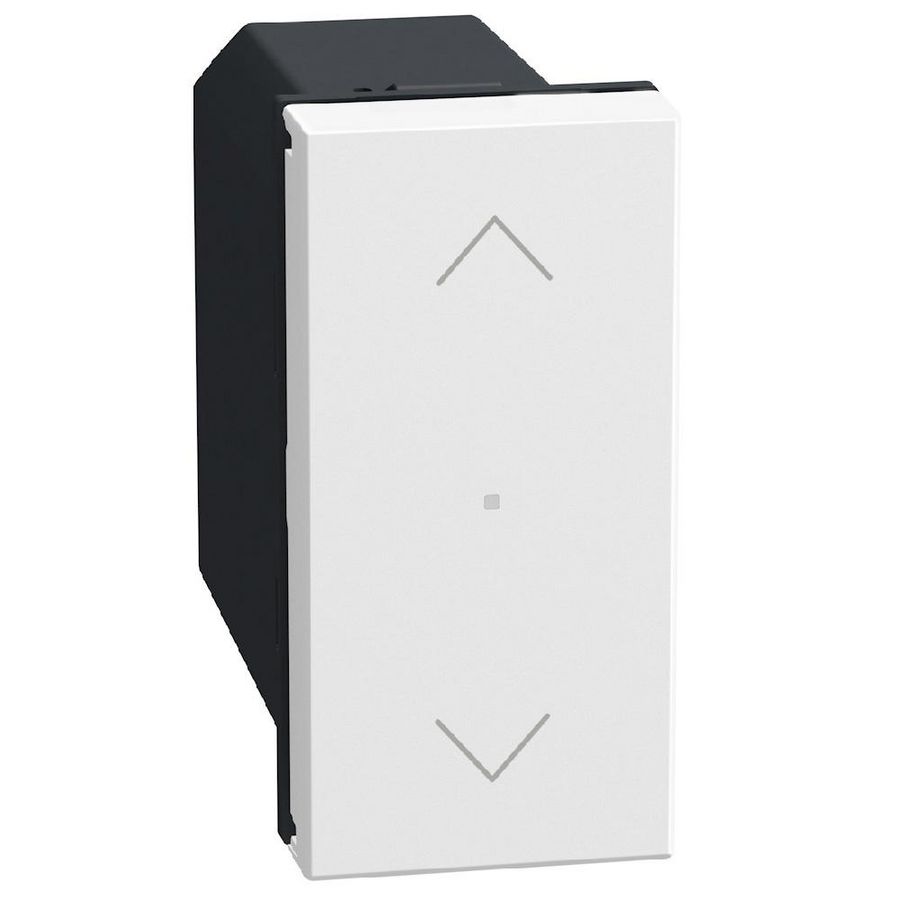 Light Now WN - rolluikschakelaar 1 module - wit